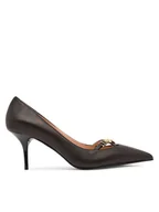Czółenka - LOVE MOSCHINO Szpilki JA10277G1NIA000040 Czarny - miniaturka - grafika 1