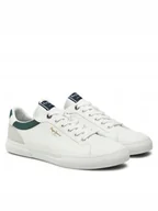 Sneakersy męskie - Pepe Jeans Sneakersy PMS30839 Zielony - miniaturka - grafika 1
