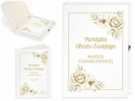 Pamiątka Chrztu Świętego - Murrano Biblia Dla Dzieci Z Twoim Nadrukiem I Drewnianym Etui Pamiątka KZ-BIB-M_DRO-UV-014 - miniaturka - grafika 1