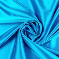 Pasmanteria - Tkanina ubraniowa dwustronna satyna / tafta - ciemny turkus 23 - miniaturka - grafika 1