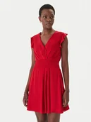 Sukienki - Morgan Sukienka koktajlowa 251-RWANY Czerwony Loose Fit - miniaturka - grafika 1