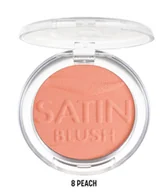 Róże do policzków - HEAN Satynowy róż do policzków Satin Blush - Nr 8 - miniaturka - grafika 1