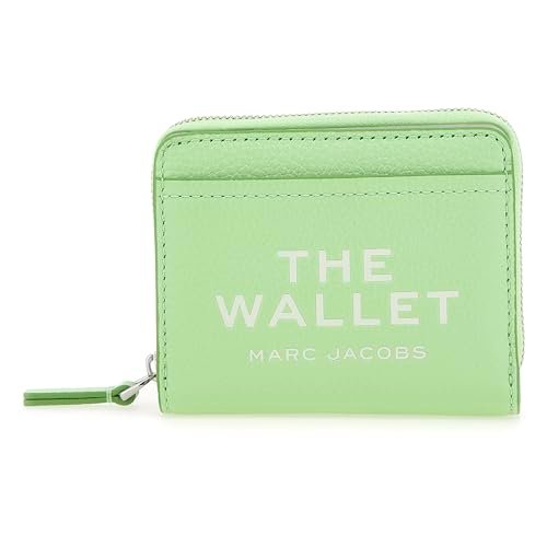 MARC JACOBS Mini kompaktowy portfel, portfel damski, jeden rozmiar, Mięta pieprzowa, Taglia Unica