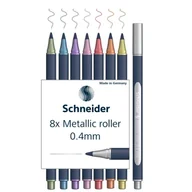 Pióra kulkowe - Schneider Zestaw długopisów Metallic Rollerball Paint-It 050-0,4 mm różne, pudełko 8 sztuk - miniaturka - grafika 1
