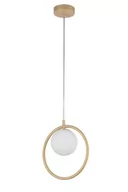 Lampy sufitowe - Aqua lampa wisząca 1-punktowa złota 33409 - miniaturka - grafika 1