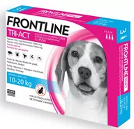 Artykuły przeciw pasożytom - Merial Frontline Tri-Act M dla psów o wadze 10-20 kg 3 pipety (3x2ml) - miniaturka - grafika 1