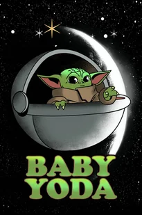 PUZZLE Yoda Star Wars Baby Yoda + IMIĘ Pudełko 120 el. - Puzzle - miniaturka - grafika 1