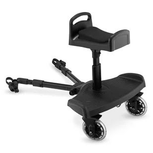 Dostawka do wózka z regulowanym siedziskiem i uniwersalnym systemem mocowania - Moby-System BUGGY2GO - Akcesoria do wózków - miniaturka - grafika 1