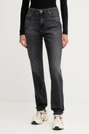 Spodnie damskie - Pepe Jeans jeansy damskie high waist PL20459189FA - miniaturka - grafika 1