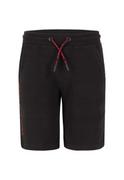 Spodnie i spodenki dla chłopców - Szorty chłopięce dresowe N-LON JUNIOR - Volcano - miniaturka - grafika 1