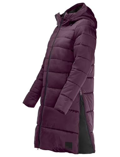Jack Wolfskin EISBACH COAT W, Płaszcz outdoorowy Kobiety, berry jam, XXL