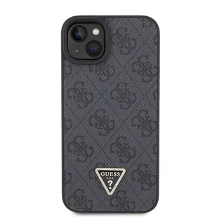 Guess GUHCP15SP4TDSCPK iPhone 15 6.1" czarny/black hardcase Crossbody 4G Metal Logo - Etui i futerały do telefonów - miniaturka - grafika 3