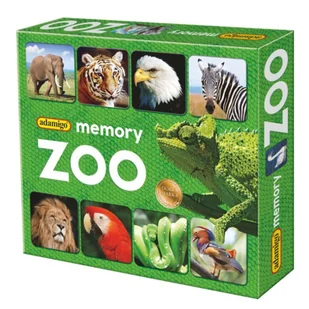 Adamigo Memory Zoo 177215 - Gry planszowe - miniaturka - grafika 2