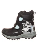 Botki damskie - Kappa Botki zimowe w kolorze czarnym - miniaturka - grafika 1