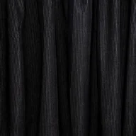 Zasłony - HOMLA Zasłona VELAS welwetowa imitacja sztruksu czarna 140X250CM - miniaturka - grafika 1