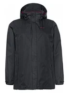 Kurtki i kamizelki sportowe damskie - Jack Wolfskin Kurtka funkcyjna "Granville" w kolorze antracytowym - miniaturka - grafika 1