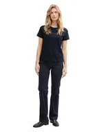 Koszulki i topy damskie - Tom Tailor Koszulka w kolorze granatowym - miniaturka - grafika 1