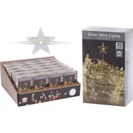 Oświetlenie świąteczne - Lampki choinkowe Micro LED 20 ciepły biały kształty - miniaturka - grafika 1