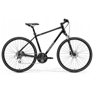 Rower crossowy Merida CROSSWAY 20 S(47) BLACK(SILVER) - Rowery - miniaturka - grafika 1