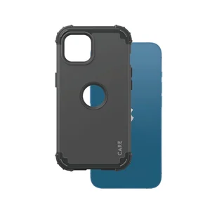 PanzerGlass CARE by ® Fashionable Case Black FORCE iPhone 14 13 pokrowiec na telefon komórkowy Czarny - Etui i futerały do telefonów - miniaturka - grafika 1