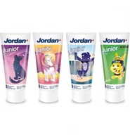 Pasty do zębów - Pasta do zębów dla dzieci 6-12 lat Jordan Junior owocowy smak 50 ml - miniaturka - grafika 1