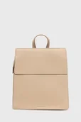 Plecaki - Trussardi plecak damski kolor beżowy mały gładki - miniaturka - grafika 1
