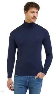 SWETER GOLF MĘSKI GRANATOWY LEE 112342994 L83CKFHY S - Swetry męskie - miniaturka - grafika 1
