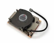 Tuning komputera - akcesoria - Dynatron A52 system chłodzenia komputerów Procesor Chłodnica powietrza 8 cm Czarny, Szary 1 szt. - miniaturka - grafika 1
