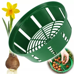 Koszyczek Okrągły do Sadzenia Cebulek śr. 23 cm - Pozostałe akcesoria do uprawy roślin - miniaturka - grafika 1