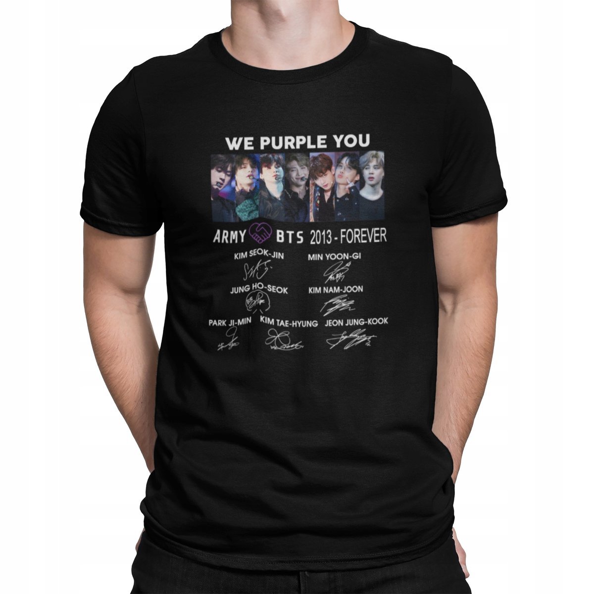 BTS KPOP T-Shirt Koszulka KUGA Bangtan Boys L