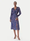 Sukienki - Rinascimento Sukienka koktajlowa CFC0128008003 Granatowy Regular Fit - miniaturka - grafika 1