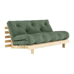 Zielona rozkładana sofa 160 cm Roots – Karup Design - Sofy i kanapy - miniaturka - grafika 1
