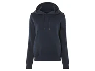 Bluzy damskie - esmara® Bluza dresowa damska z kapturem (Granatowy, M(40/42)) - miniaturka - grafika 1