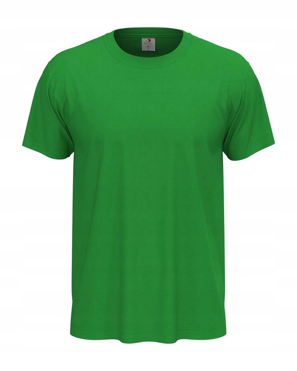 Koszulka męska T-shirt męski Stedman Unisex Green ST2000 DUŻY ROZMIAR 4XL