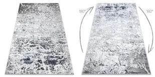 Dywan MEFE nowoczesny 6182 Beton - Strukturalny, dwa poziomy runa szary 160x220 cm - Dywany - miniaturka - grafika 1