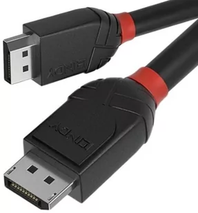 Lindy 36490 Kabel DisplayPort 1.2 Black Line 0,5m LY-36490 - Kable - miniaturka - grafika 3