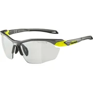 Okulary sportowe - Alpina Twist Five HR VL+ Okulary rowerowe, tin matt-neon yellow/black 2020 Okulary sportowe A8592 1 26 - miniaturka - grafika 1
