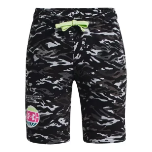 Spodenki krótkie chłopięce Under Armour Rival Fleece ANAML Short - Spodnie i spodenki dla dziewczynek - miniaturka - grafika 1