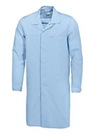 Płaszcze damskie - BP 1673-500-11-Sn płaszcz uniseks, rękaw 1/1 z regulowanym rozcięciem na mankiecie, 210,00 g/m² mieszanka materiału, jasnoniebieski, Sn - miniaturka - grafika 1