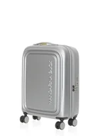 Walizki - Walizka mała poszerzana Mandarina Duck Logoduck+ EXP - silver - miniaturka - grafika 1