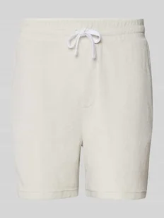 Szorty z dzianiny dresowej z fakturowanym wzorem model ‘Joseph’ - Spodnie sportowe męskie - miniaturka - grafika 1