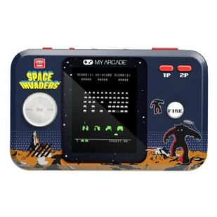 My Arcade Pocket Player Pro Space Invaders / Mini Konsola / Przenośna - Zabawki interaktywne dla dzieci - miniaturka - grafika 1