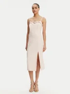 Sukienki - Rinascimento Sukienka koktajlowa CFC0122399003 Różowy Regular Fit - miniaturka - grafika 1