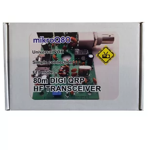 mikroQ80 – FT8 DIGI transceiver 3W DIY KIT - Akcesoria do krótkofalówek - miniaturka - grafika 1