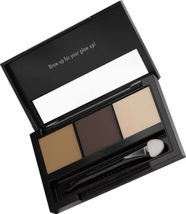 Nanobrow Eyebrow Powder Kit Light - Akcesoria i kosmetyki do stylizacji brwi - miniaturka - grafika 2