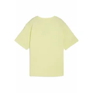 Koszulki sportowe damskie - Damska koszulka o luźnym kroju Essentials Nature 2.0 PUMA Gold Moon Yellow - miniaturka - grafika 1