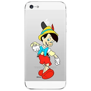 ERT GROUP etui na telefon Apple Iphone 5/5S/SE, case oryginalny i oficjalnie licencjonowany przez Disney, wzór Pinocchio 001, optymalnie dopasowane, plecki z TPU częściowo przeźroczyste - Etui i futerały do telefonów - miniaturka - grafika 1