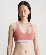 Biustonosze - CALVIN KLEIN STANIK DAMSKI RÓŻOWY MIĘKKI Z LOGO M 0Z5D4_E* TIA - miniaturka - grafika 1
