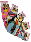 Skarpetki dla dzieci - Skarpetki skarpety dla dziewczynki dziecka antypoślizgowe kolorowe 19 - 22 - miniaturka - grafika 1
