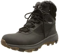 Buty trekkingowe męskie - Jack Wolfskin Męskie buty trekkingowe Everquest Texapore High M, Phantom Grey, 45 EU - miniaturka - grafika 1